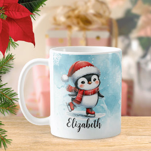Mug Patinage sur glace Patinage sur glace Bleu Rouge P