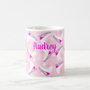 Mug Patinage sur glace personnalisé Patinage artistiqu