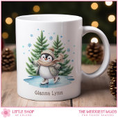 Mug Patinage sur glace Pingouin Personnalisé