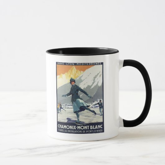 Mug Patinage sur glace - Poster du Promo olympique de (Droite)