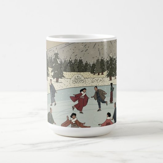 Mug Patinage sur glace saisonnier (Centre)