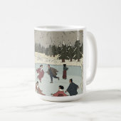 Mug Patinage sur glace saisonnier (Devant droit)