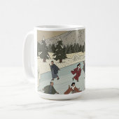 Mug Patinage sur glace saisonnier (Devant gauche)
