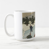 Mug Patinage sur glace saisonnier (Gauche)