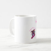 Mug Patinage Vie rose Sweat - shirt à capuche heureux  (Devant gauche)