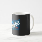 Mug Patinage vintage (Devant droit)