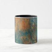 Mug Patine de cuivre sarcelle (Centre)