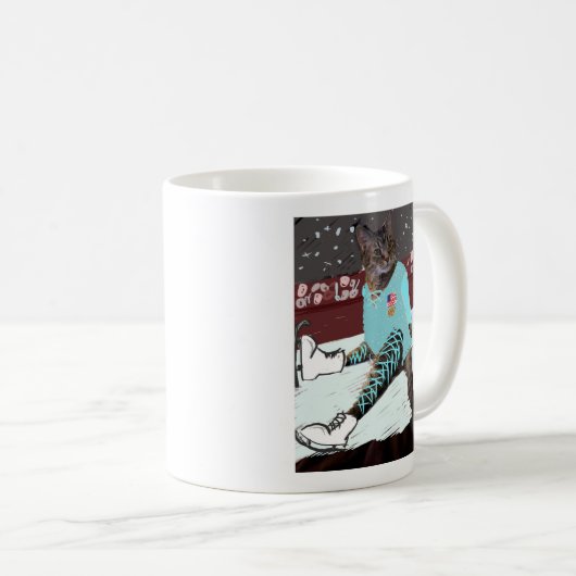 Mug Patineur ayant échoué (Devant droit)
