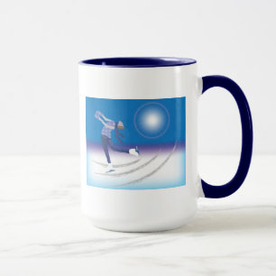 Mug Patineur de glace gracieux