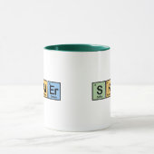 Mug Patineur fait d'éléments (Centre)