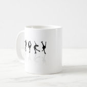Mug Patineurs et réflexions (Devant gauche)