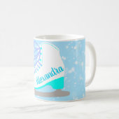 Mug Patineuse de glace personnalisée Fille de patinage (Devant droit)
