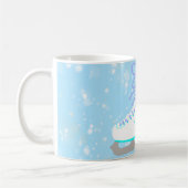 Mug Patineuse de glace personnalisée Fille de patinage (Gauche)