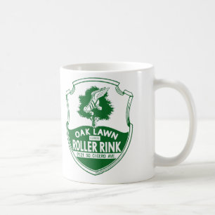 Mug patinoire de pelouse de chêne, pelouse de chêne, I
