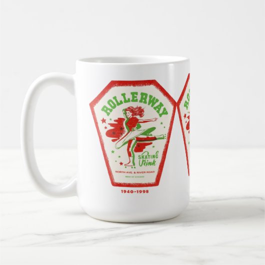 Mug patinoire, Melrose Park, Illinois (Gauche)