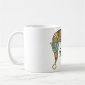 Mug Patins à glace d'hiver mignonne tricot casquette (Gauche)