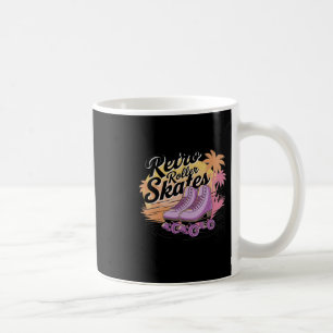 Mug Patins à roulettes rétro - Autocollant Vibes 80s8