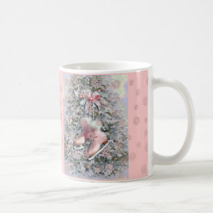 Mug PATINS de GLACE dans le ROSE par SHARON SHARPE