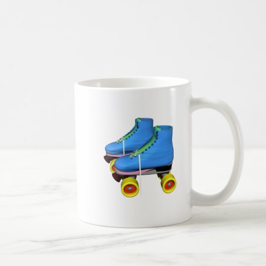 Mug Patins de rouleau bleus (Droite)