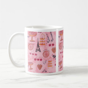 Mug Pâtisseries roses de Paris