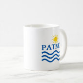 Mug PATMOS Grèce, Sun Waves (Devant droit)