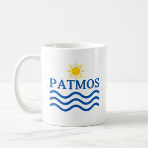 Mug PATMOS Grèce, Sun Waves