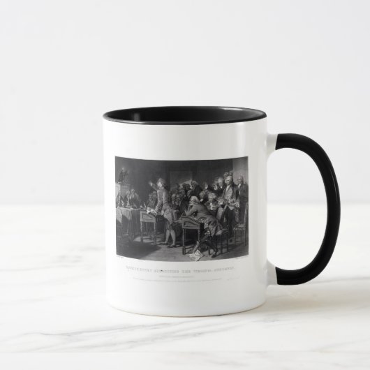 Mug Patrick Henry s'adressant à l'Assemblée de la (Droite)