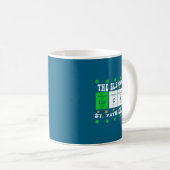 Mug Patricks Day Funny Elements Of Lucky Periodic Tabl (Devant droit)