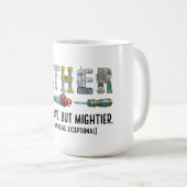 Mug Patrie mécanique : Construit à Dernier (Devant droit)