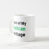 Mug patrimoine anglican (Devant gauche)