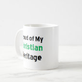 Mug patrimoine chrétien (Devant gauche)
