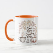 Mug Patrimoine | Épice, Feuilles & Tout Cozy Automne (Gauche)
