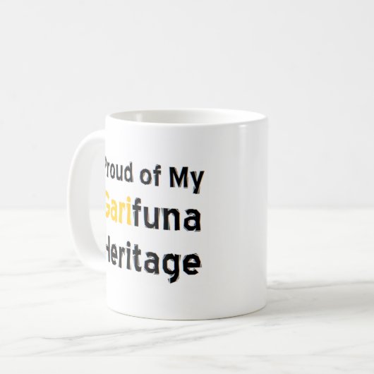 Mug patrimoine garifuna (Devant gauche)