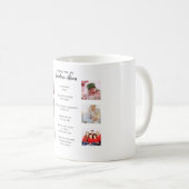 Mug Patrimoine Grand-mère PHOTO COLLAGE Vie Histoire K (Devant droit)