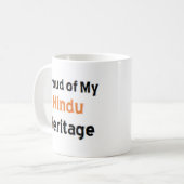Mug patrimoine hindou (Devant gauche)