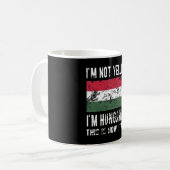 Mug Patrimoine hongrois Hongrie : Drapeau hongrois (Devant gauche)