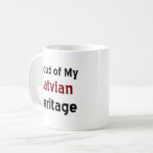 Mug patrimoine letton (Devant gauche)