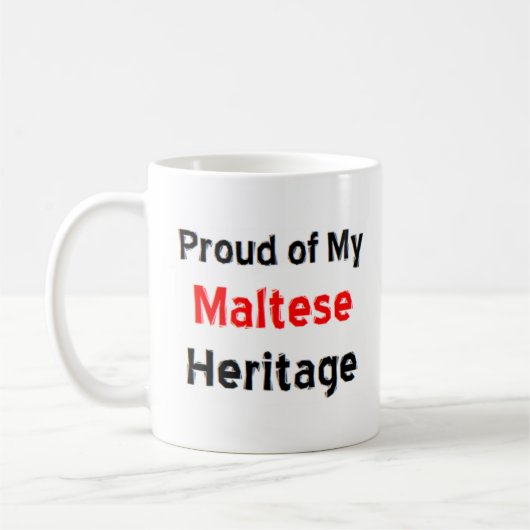 Mug patrimoine maltais (Gauche)