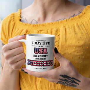 Mug Patrimoine portoricain Porto Rico USA Citation