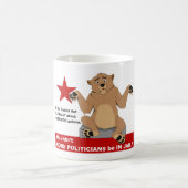 Mug Patriot Act et CaliBear (Centre)