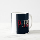 Mug patriot american flag  (Devant droit)