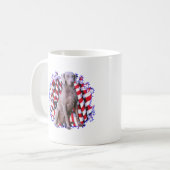 Mug Patriot de Weimaraner (Devant gauche)