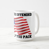 Mug patriote américain (Devant droit)