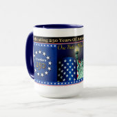 Mug Patriote de la Célébration des 250 ans d'Améri (Devant gauche)