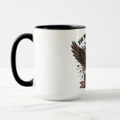 Mug Patriotic American Eagle (Gauche)