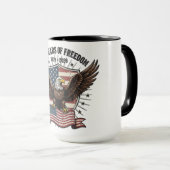 Mug Patriotic American Eagle (Devant droit)
