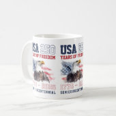 Mug Patriotic Freedom America's 250th Anniversary (Devant gauche)