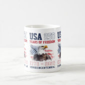 Mug Patriotic Freedom America's 250th Anniversary (Centre)