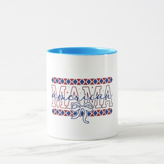 Mug-Patriotic Mom Coffee  Mok (Midden)