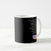 Mug Patriotic New Colossus Emma Lazarus Quote Usa Gift (Devant droit)